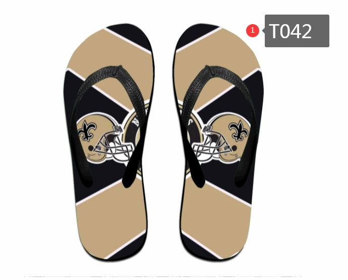 All Sizes New Orleans Saints Flip Flops T042(Pls check description for details)